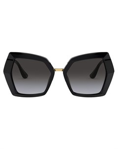 Массивные солнцезащитные очки с градиентными линзами Dolce & gabbana eyewear