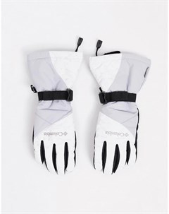 Белые лыжные перчатки Whirlibird Columbia