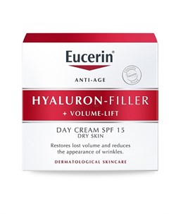 Hyaluron filler Volume lift крем для дневного ухода за сухой кожей 50мл Eucerin