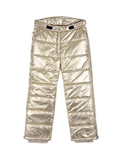 Золотистые стеганые брюки детские Junior republic