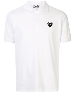 Рубашка поло с вышитым логотипом Comme des garcons play