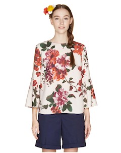 Блузка с цветочным принтом United colors of benetton