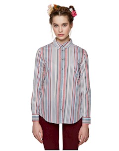 Рубашка с принтом из 100 хлопка United colors of benetton