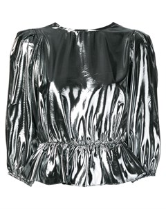 Блузка с эффектом металлик Isabel marant