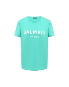 Хлопковая футболка Balmain