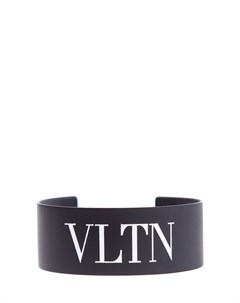 Широкий браслет манжета с матовым покрытием и логотипом VLTN Valentino garavani