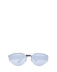 Очки оригинальной формы с прозрачными вставками на дужках Dior (sunglasses) men