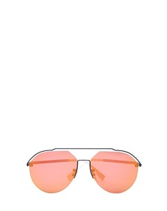 Очки авиаторы в тонкой металлической оправе Fendi (sunglasses)