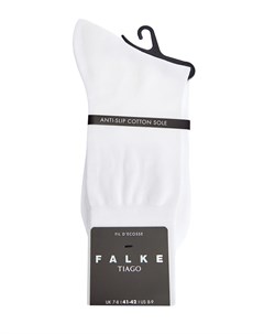 Носки из мерсеризованного хлопка в базовом белом цвете Falke