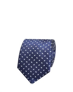Лаконичный галстук с контрастным мотивом Silvio fiorello