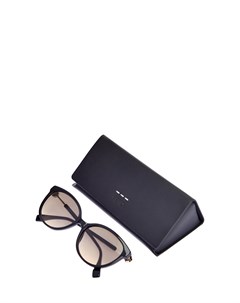 Очки в стиле минимализм с тонкими дужками Fendi (sunglasses)