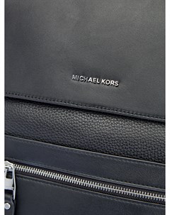 Однотонный рюкзак из кожи с литым логотипом Michael kors