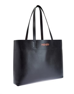 Кожаная сумка тоут Cadet с объемным логотипом Kenzo