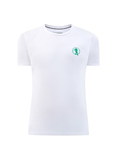 Хлопковая футболка из джерси с аппликацией Soccer Bikkembergs