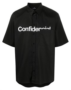 Рубашка с принтом Confidential Marcelo burlon county of milan