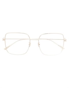Очки в массивной квадратной оправе Bottega veneta eyewear
