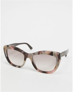 Круглые солнцезащитные очки в черепаховой оправе Etro