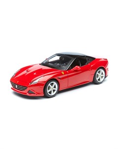 Коллекционная машинка Феррари 1 18 Ferrari California T Closed Top 18 16003 красный Bburago
