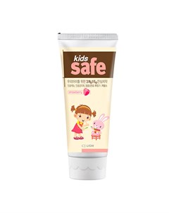 Детская зубная паста Kids Safe Toothpaste Strawberry Cj lion