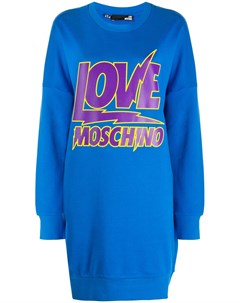 Толстовка оверсайз с логотипом Love moschino