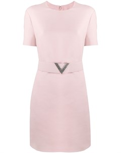 Платье с поясом Valentino