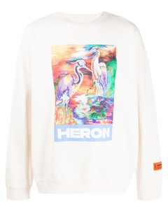 Толстовка с принтом Heron preston