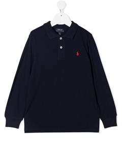 Рубашка поло с нашивкой логотипом Ralph lauren kids