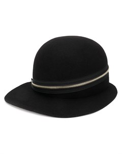 Шляпа с широким козырьком и молнией Yohji yamamoto