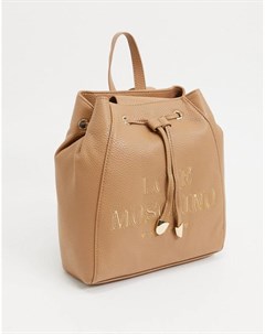 Рюкзак бежевого цвета Essential Love moschino