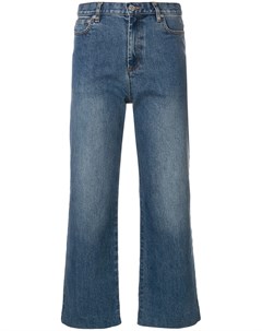 Укороченные прямые джинсы A.p.c.