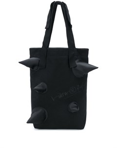 Декорированная сумка тоут с логотипом Viktor&rolf