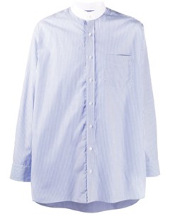 Полосатая рубашка с воротником стойкой Mackintosh
