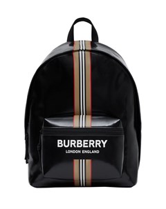 Лакированный рюкзак с логотипом Burberry