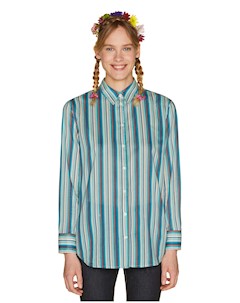 Рубашка из муслина с принтом United colors of benetton