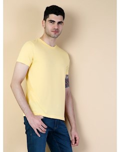 COLINS желтый мужской футболки короткий рукав Colin's