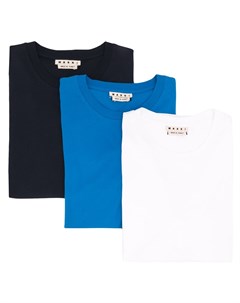 Набор из трех футболок с короткими рукавами Marni