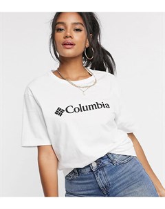 Короткая белая футболка с логотипом CSC эксклюзивно для ASOS Columbia