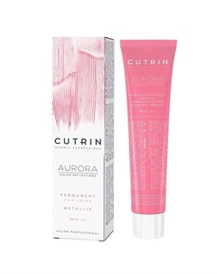 Aurora Стойкая крем краска для волос Color Reflection 7 1 Легкий Пепельный блондин 60мл Cutrin