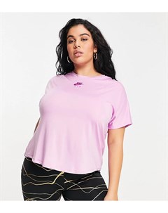 Розовая футболка Plus Air Nike running