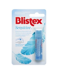Sensitive бальзам для губ 4 25гр Blistex