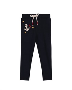 Хлопковые брюки на кулиске с вышивкой Polo ralph lauren