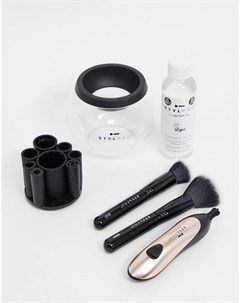 Подарочный набор для очищения и сушки кистей для макияжа Blush Stylpro