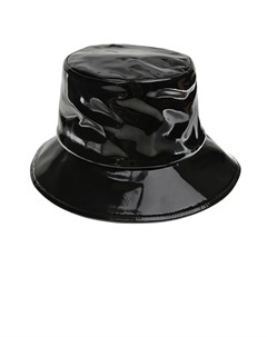 Черная лаковая шляпа детская Dior