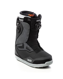 Сноубордические ботинки мужские THIRTYTWO Tm 2 Double Boa Stevens GREY BLACK 2021 Thirtytwo