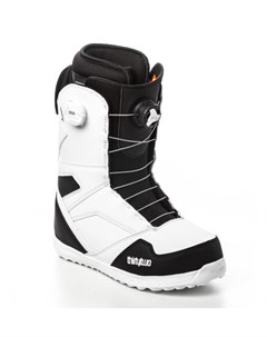 Ботинки для сноуборда мужские Stw Double Boa WHITE BLACK 2021 Thirtytwo