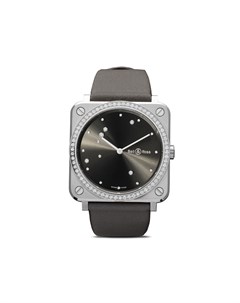 Наручные часы BR S Grey Diamond Eagle 39 мм с бриллиантами Bell & ross