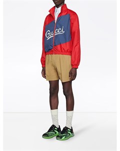 Куртка с вышитым логотипом Gucci