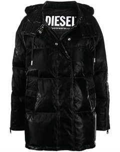 Глянцевый пуховик Diesel