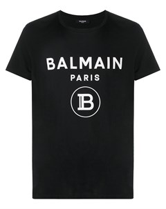 Футболка с логотипом Balmain