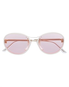 Солнцезащитные очки в круглой оправе Moncler eyewear